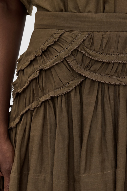 Lalage Frilled Mini Skirt