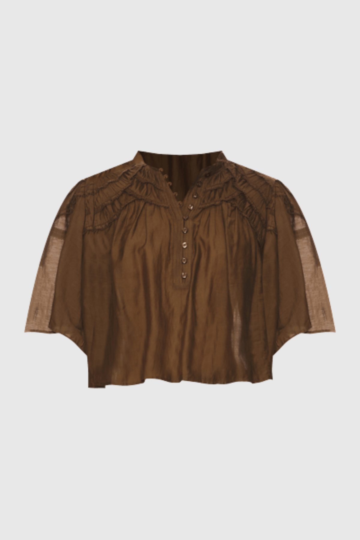 Lalage Ruffle Frilled Top