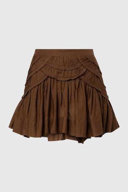 Lalage Ruffle Frilled Top
