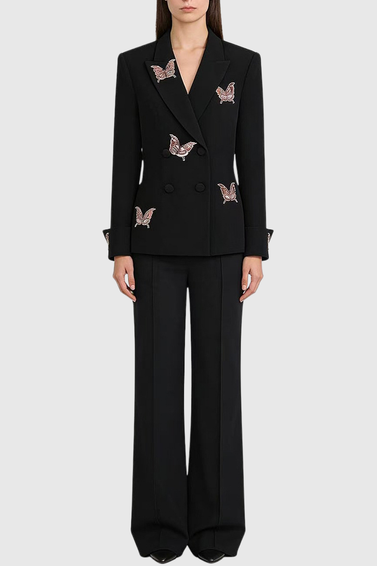 Lanca Butterfly Embroidered Blazer