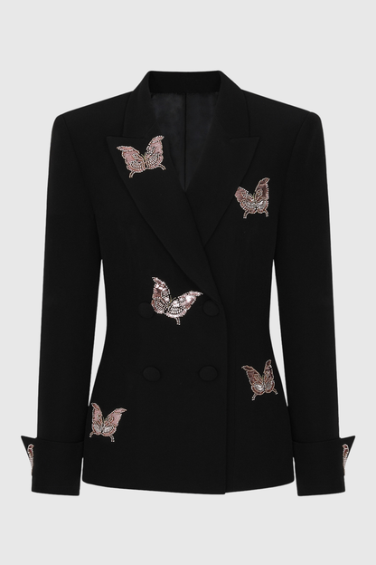 Lanca Butterfly Embroidered Blazer
