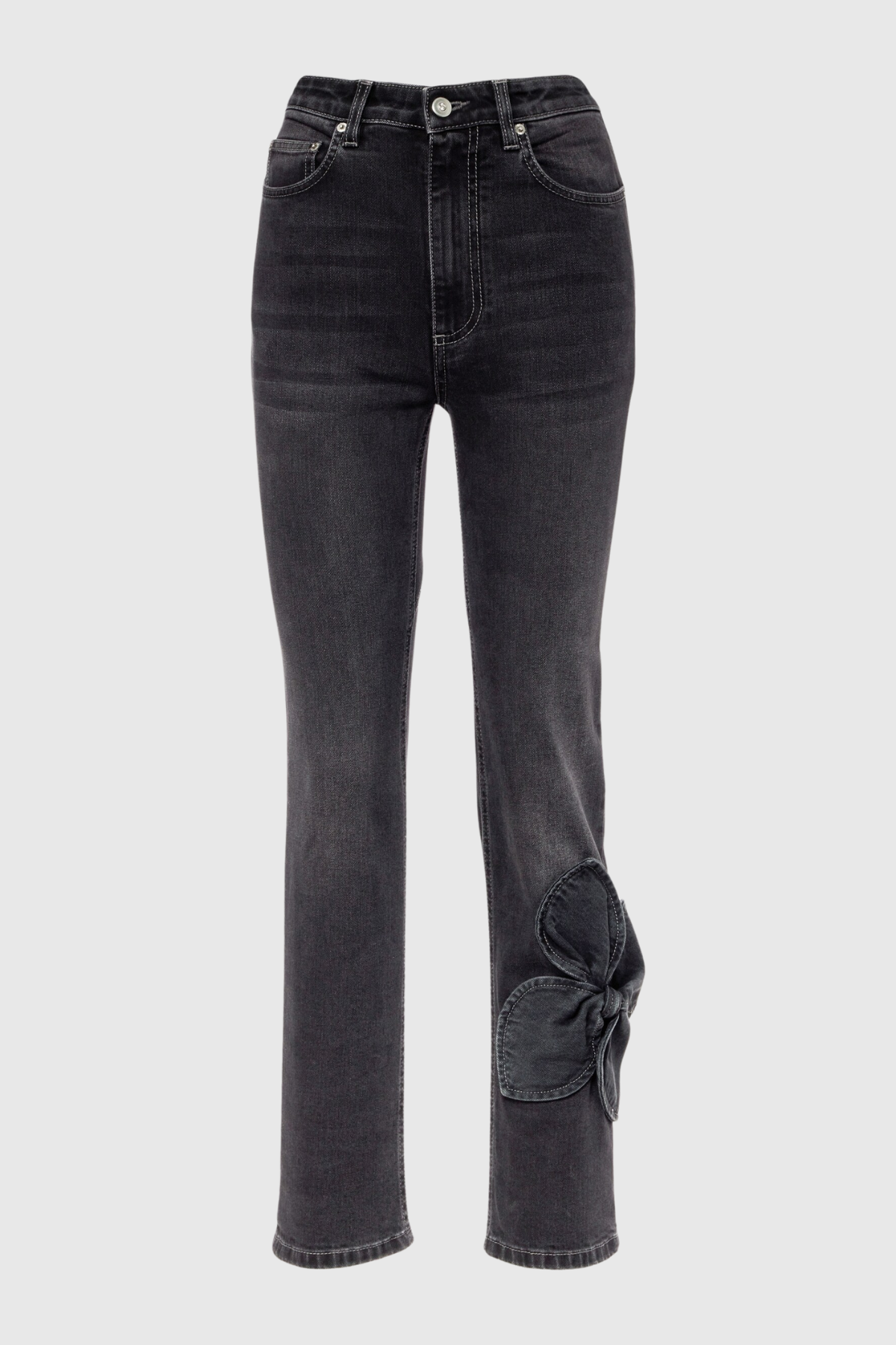 Laneya Floral Denim Top & Jeans Set