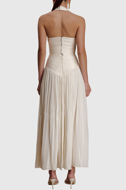 Lauran Halter Top & Maxi Skirt Set