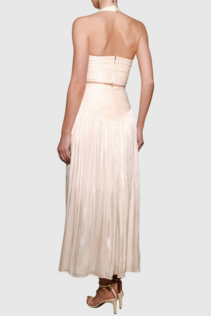 Lauran Halter Top & Maxi Skirt Set
