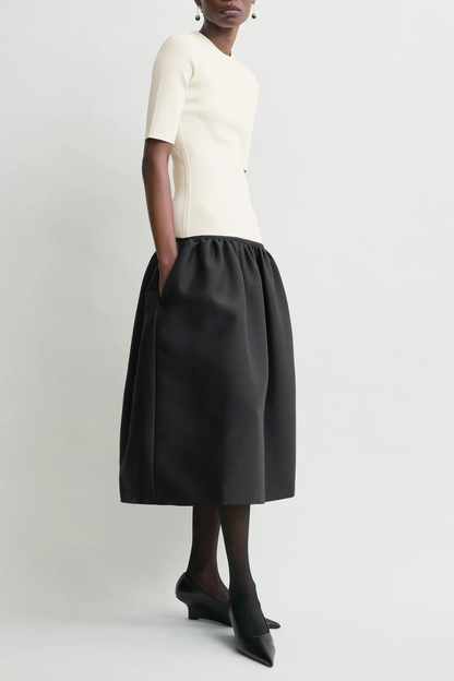 Laylie Contrast Midi Dress