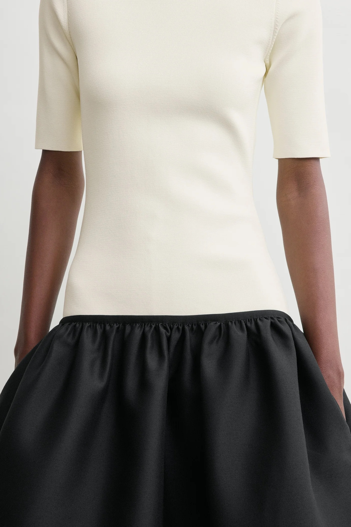 Laylie Contrast Midi Dress