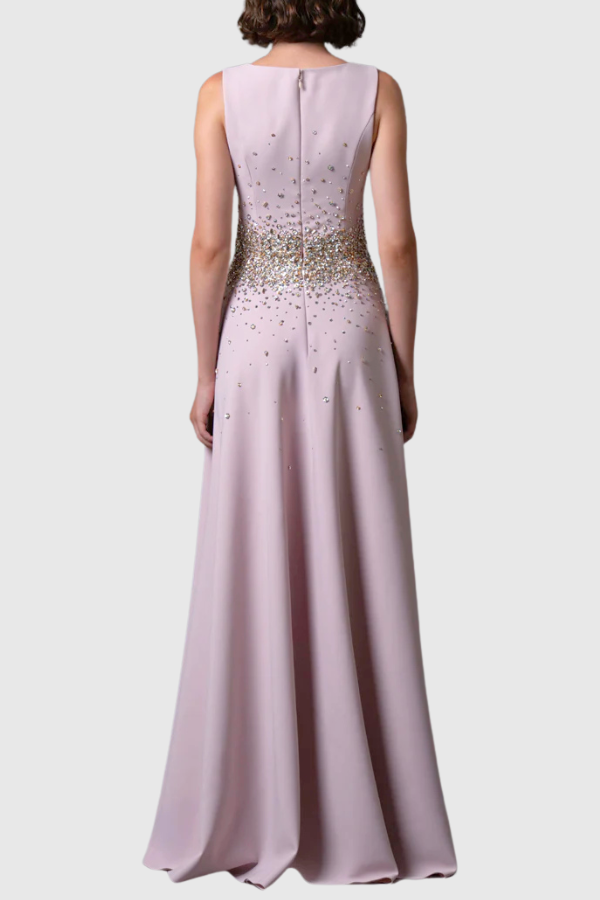 Leliaya Sequin Embellished Sleeveless Maxi Dress