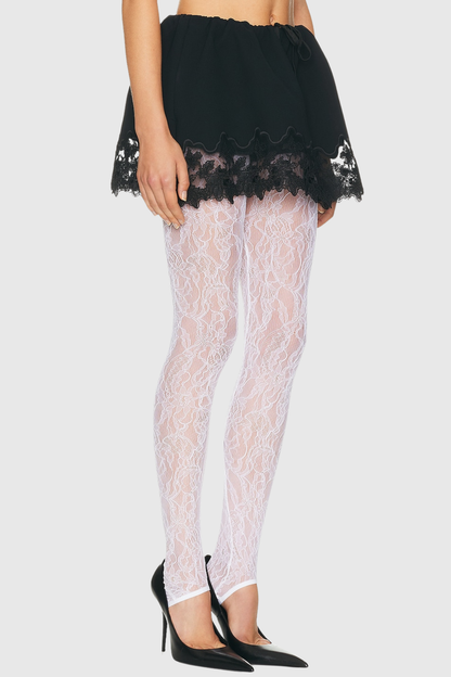 Lemuel Lace Leggings Mini Skirt
