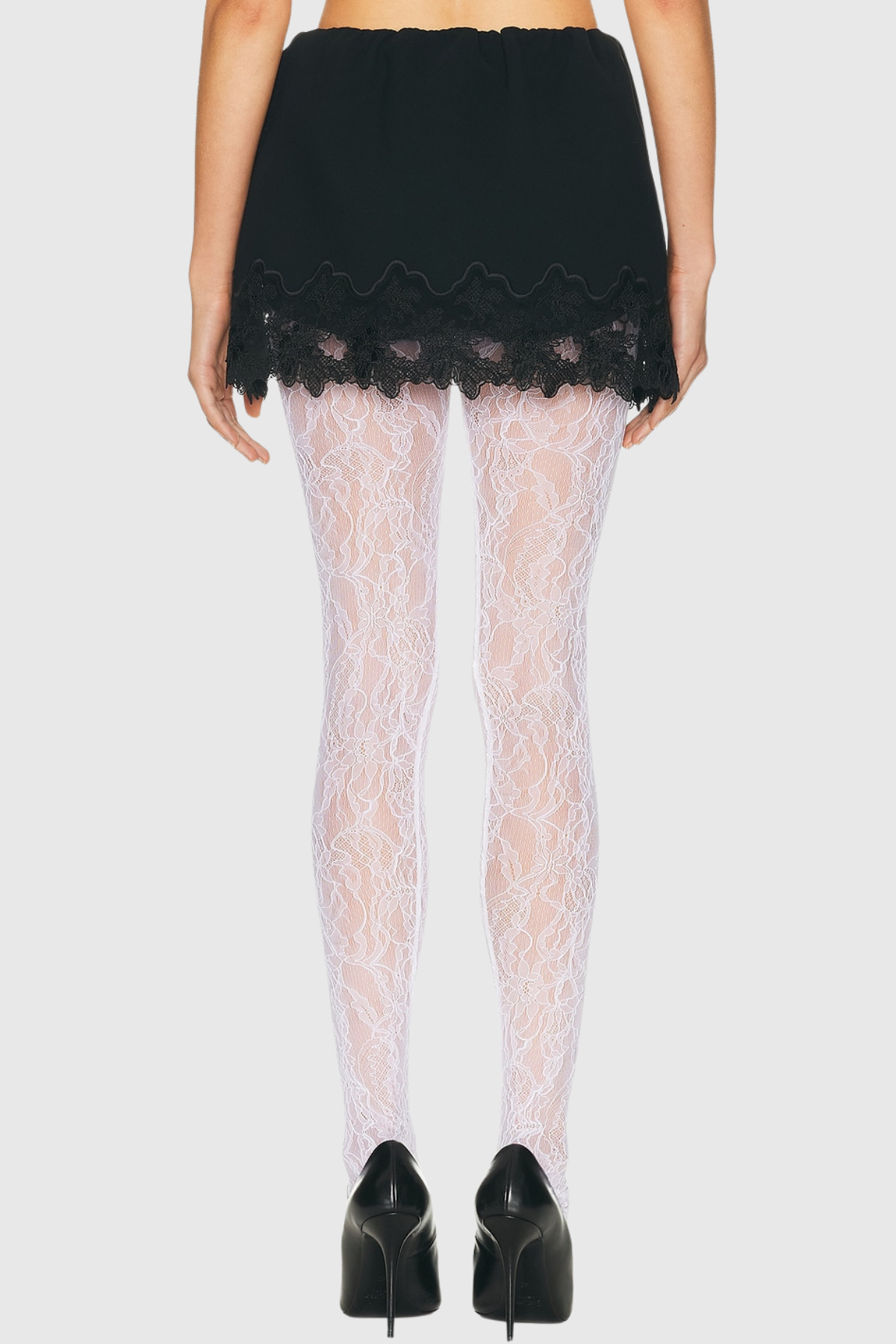 Lemuel Lace Leggings Mini Skirt