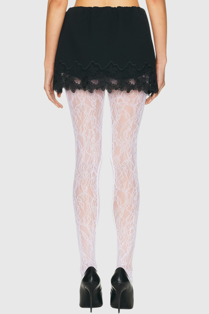 Lemuel Lace Leggings Mini Skirt