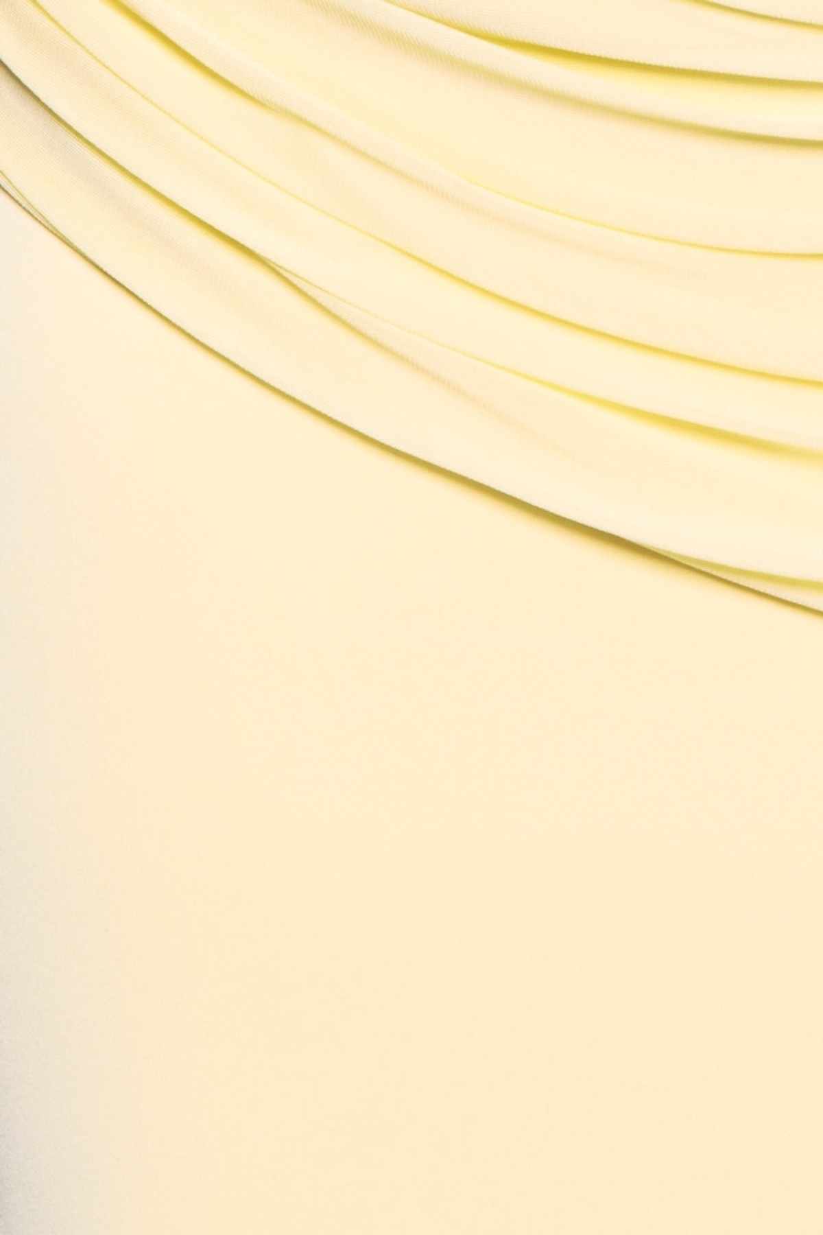 Leonel Sleeveless Cape Draped Maxi Dress - Yellow