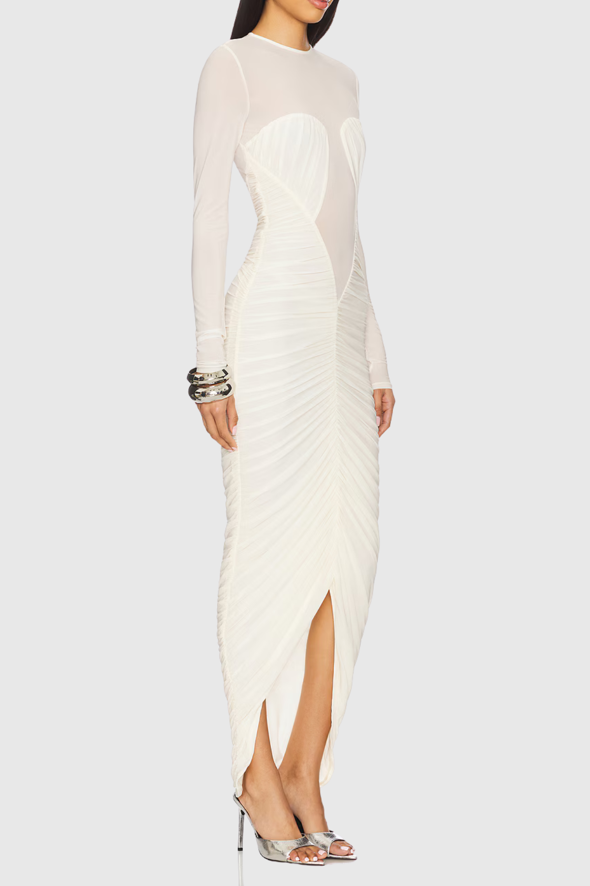 Leonor Ruched Mermaid Maxi Dress
