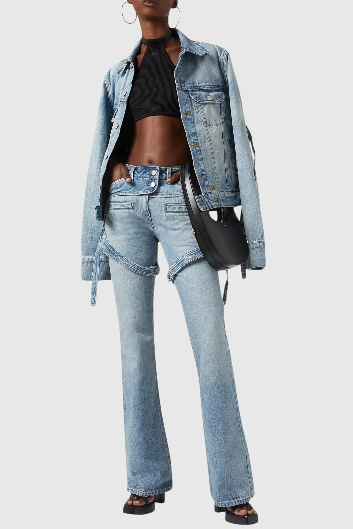 Lilah Leg Buckle Jeans