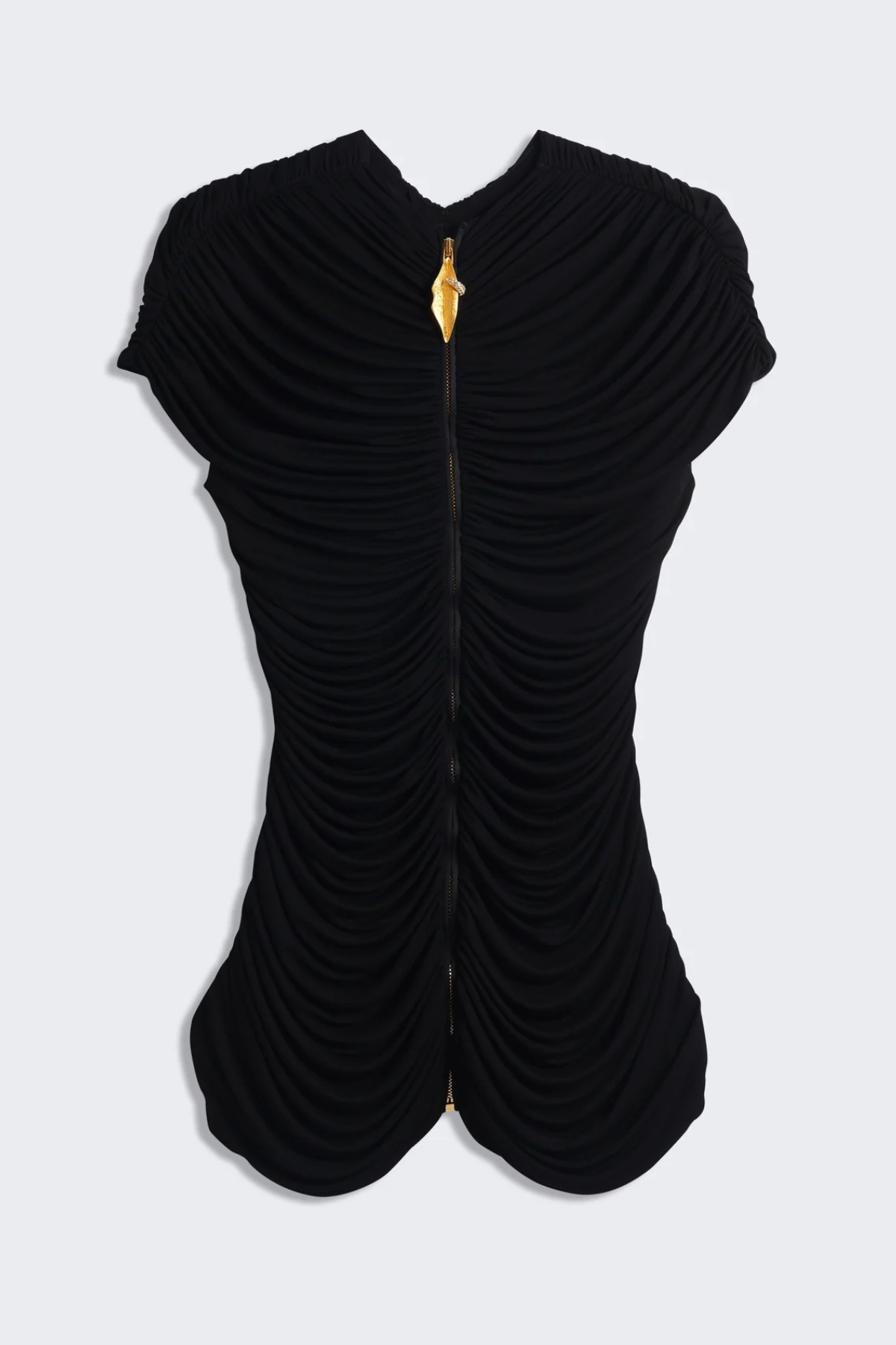 Livana Keyhole Ruched Top