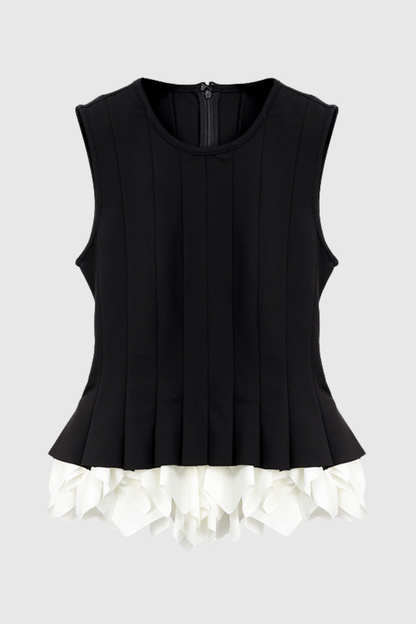 Livao Sleeveless Layered Top
