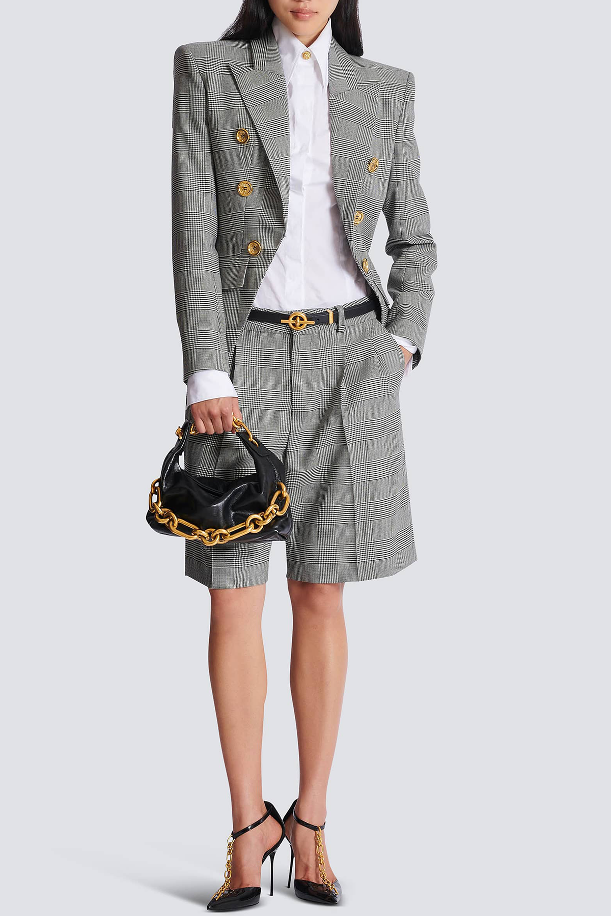 Lprol Plaid shorts