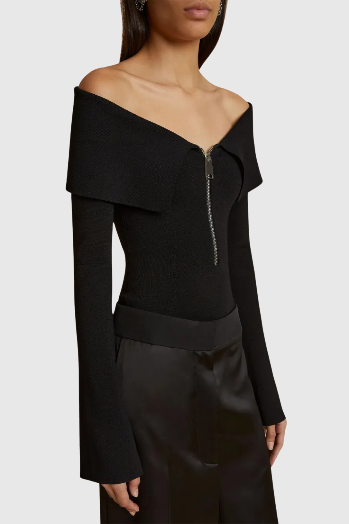 Lulan Off Shoulder Knit Top