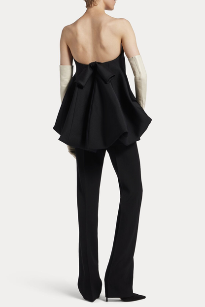 Lumina Strapless Draped Mini Dress
