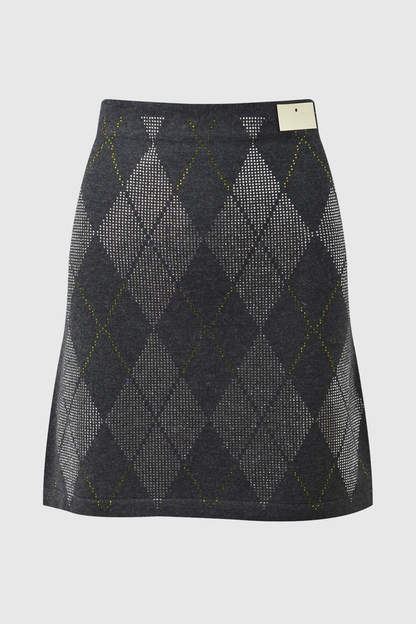 Lunet Argyle Crystal Embellished Cardigan