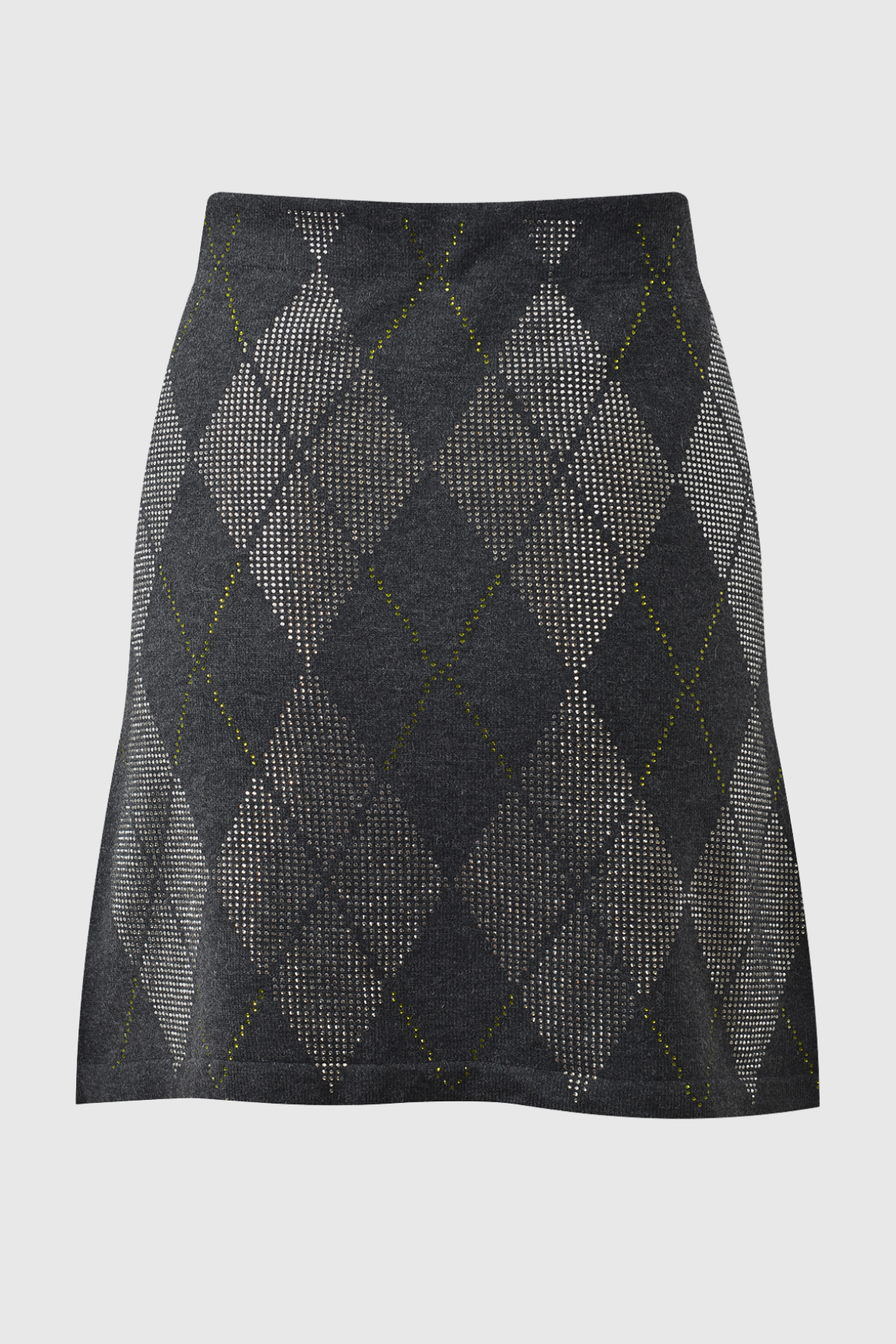 Lunet Argyle Crystal Embellished Mini Skirt