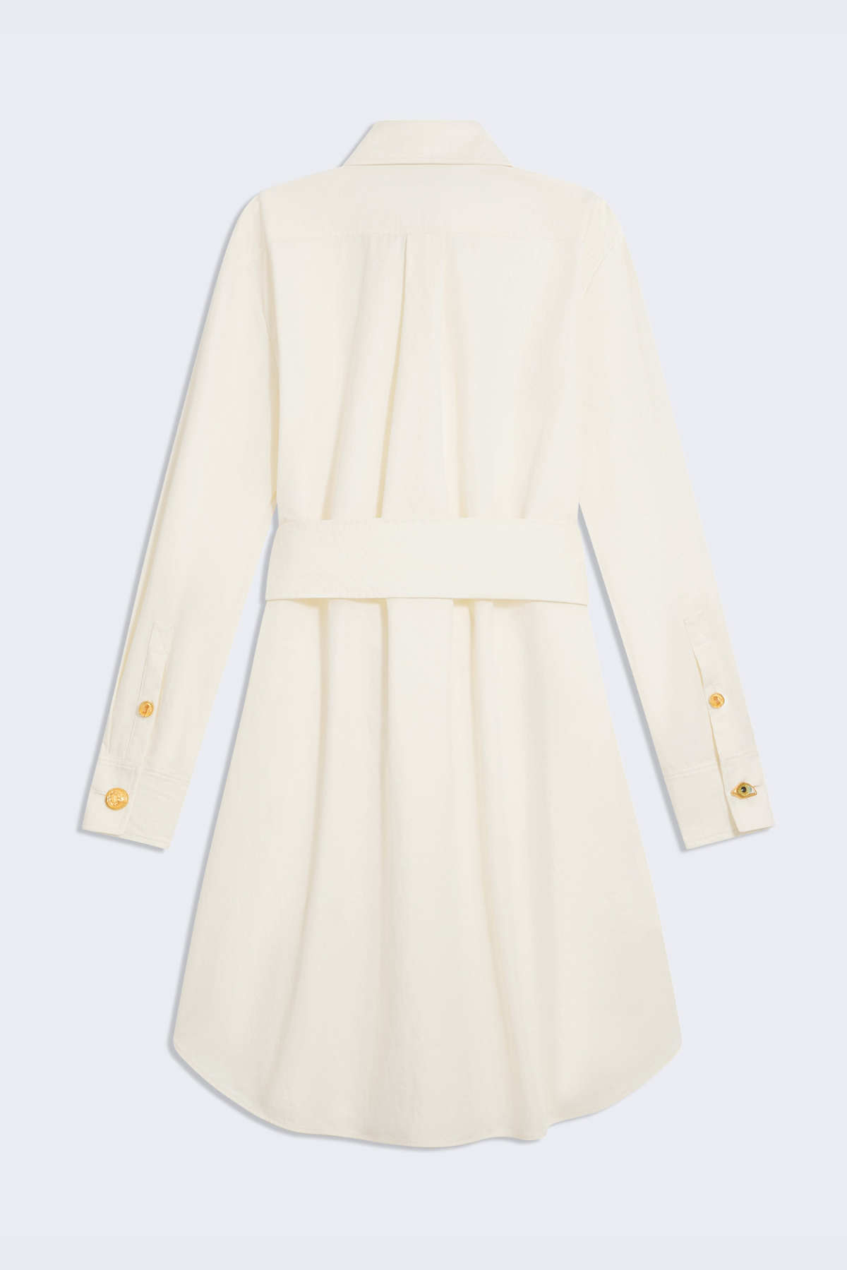 Lylea Belted Mini Shirt Dress