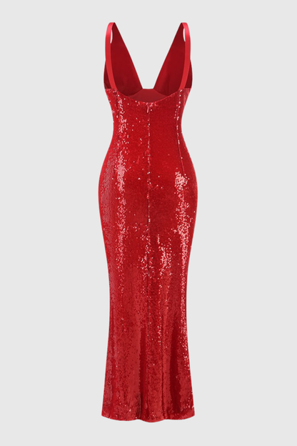 Madia Sequin Maxi Dress