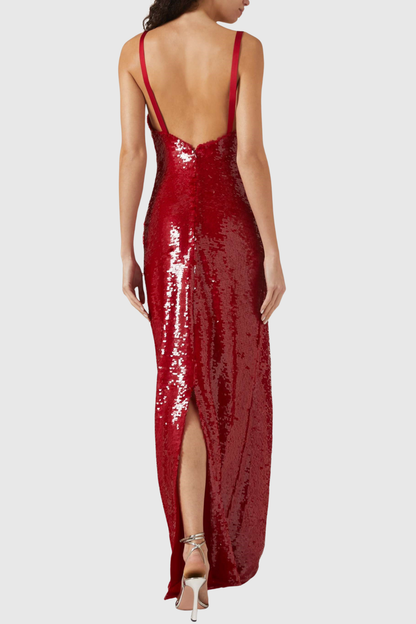Madia Sequin Maxi Dress