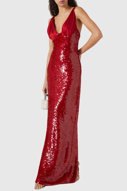 Madia Sequin Maxi Dress