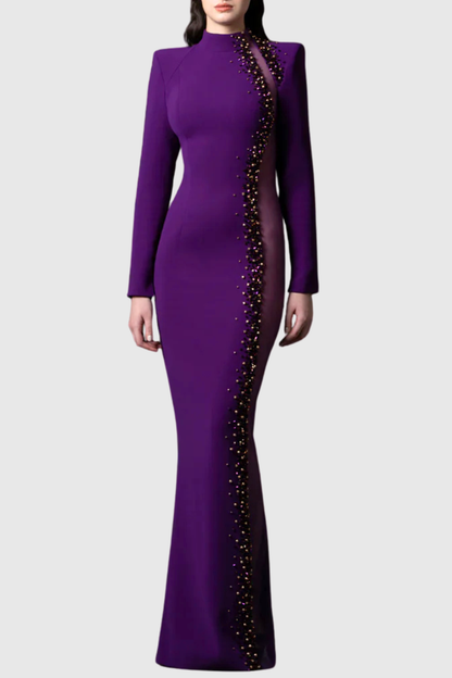 Magdala Crystal Embellished Maxi Dress