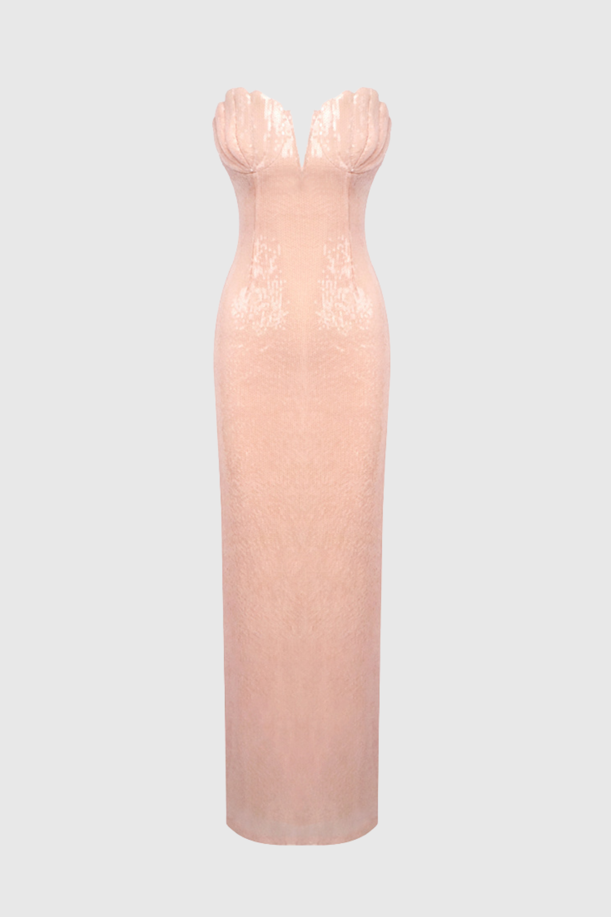 Majas Strapless Shell Sequin Maxi Dress