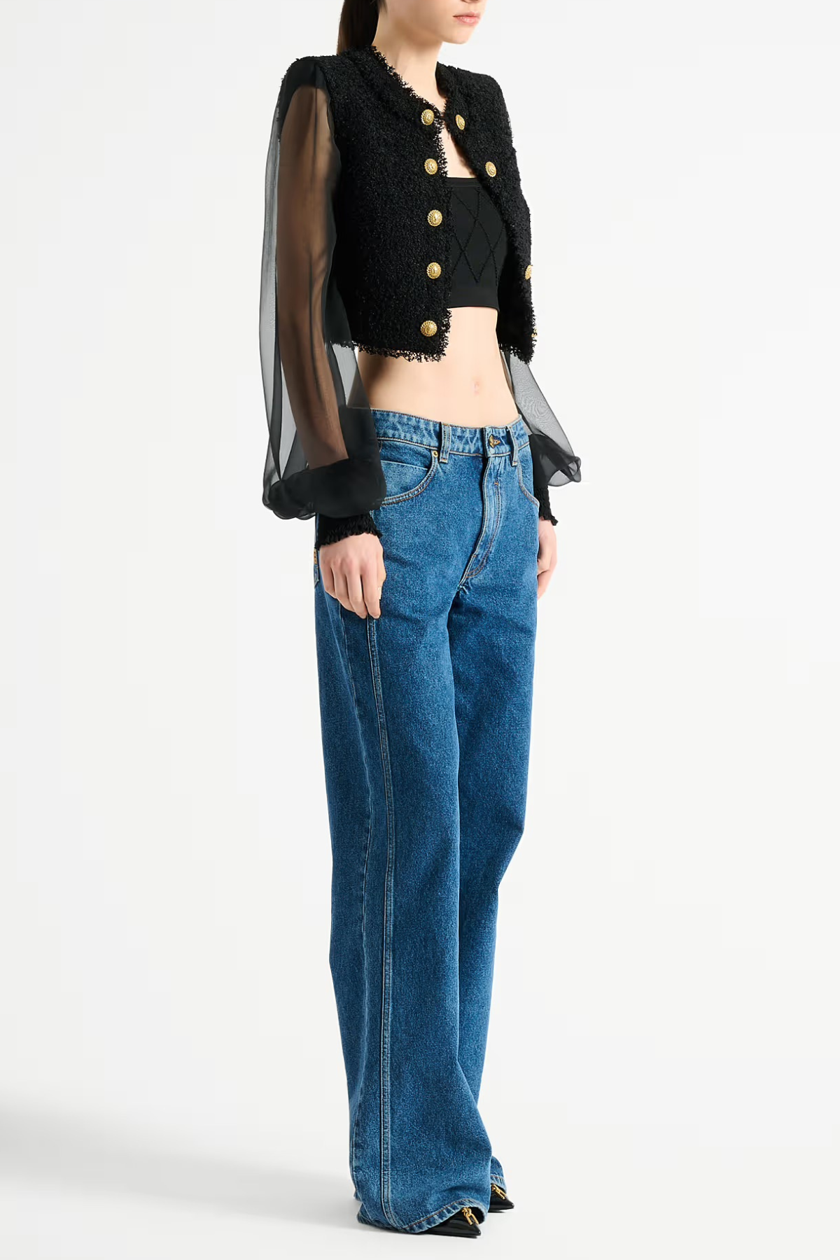 Mariane Cropped Tweed Jacket
