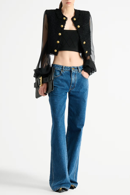 Mariane Cropped Tweed Jacket