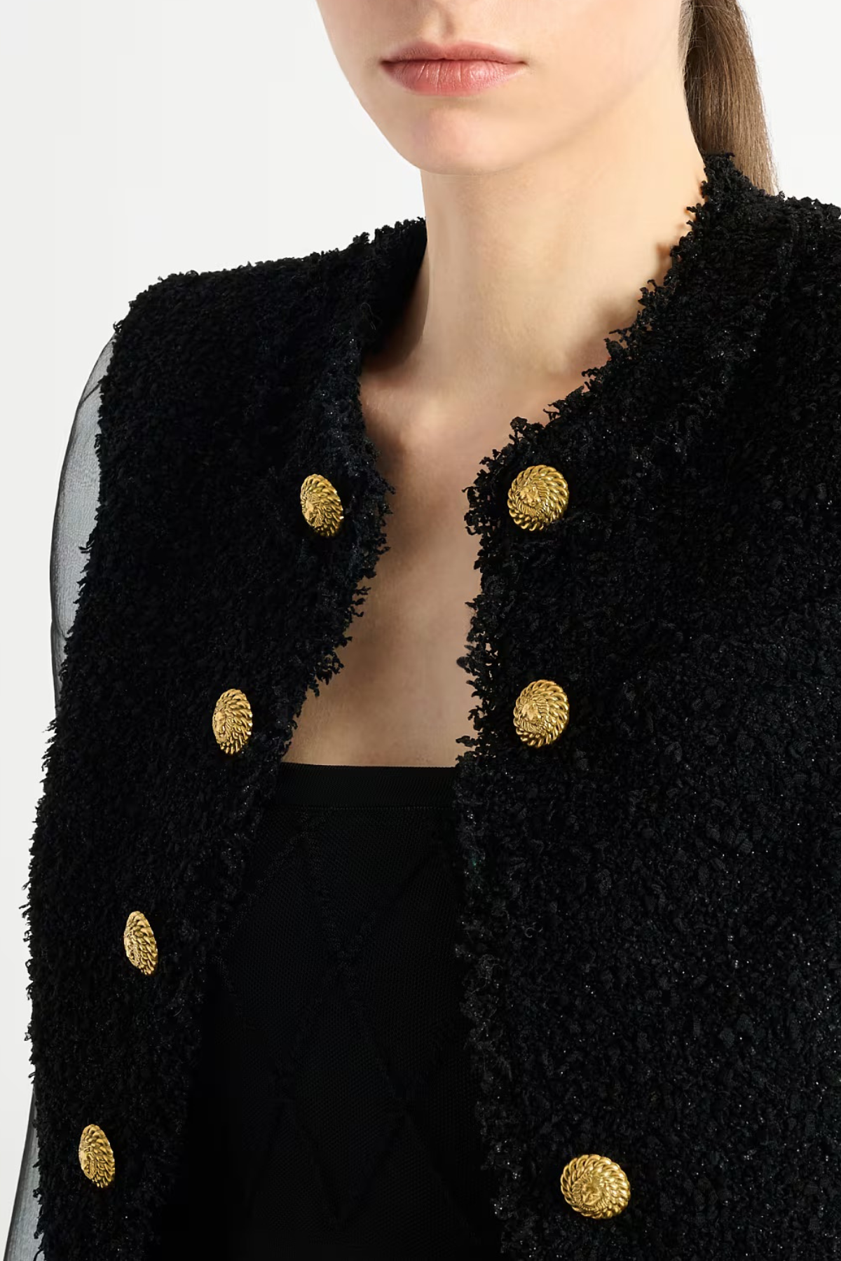 Mariane Cropped Tweed Jacket
