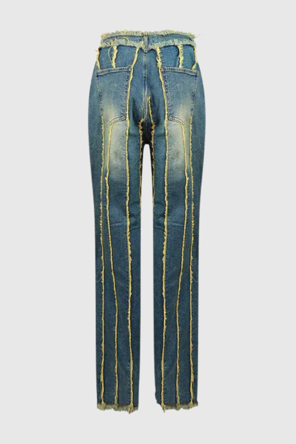 Maribel Fringe Panel Jeans