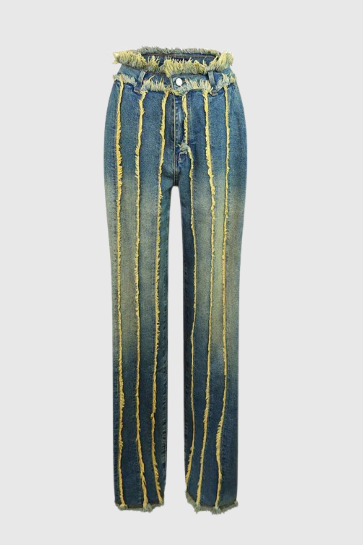 Maribel Fringe Panel Jeans