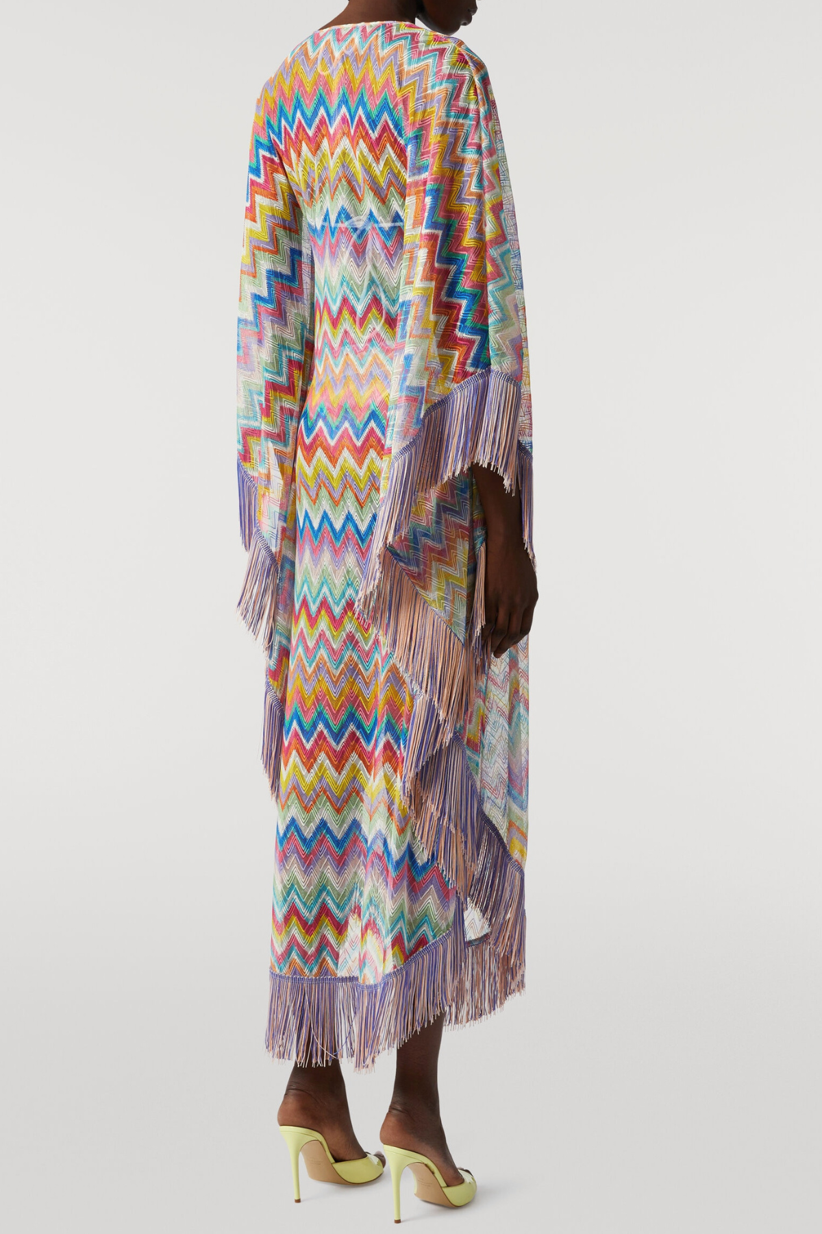 Marinet Zig Zag Fringe Kaftan