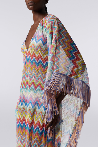 Marinet Zig Zag Fringe Kaftan