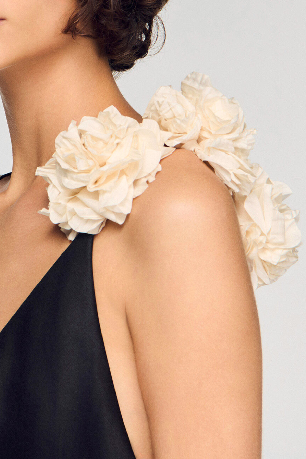 Marissa Floral Asymmetric Midi Dress