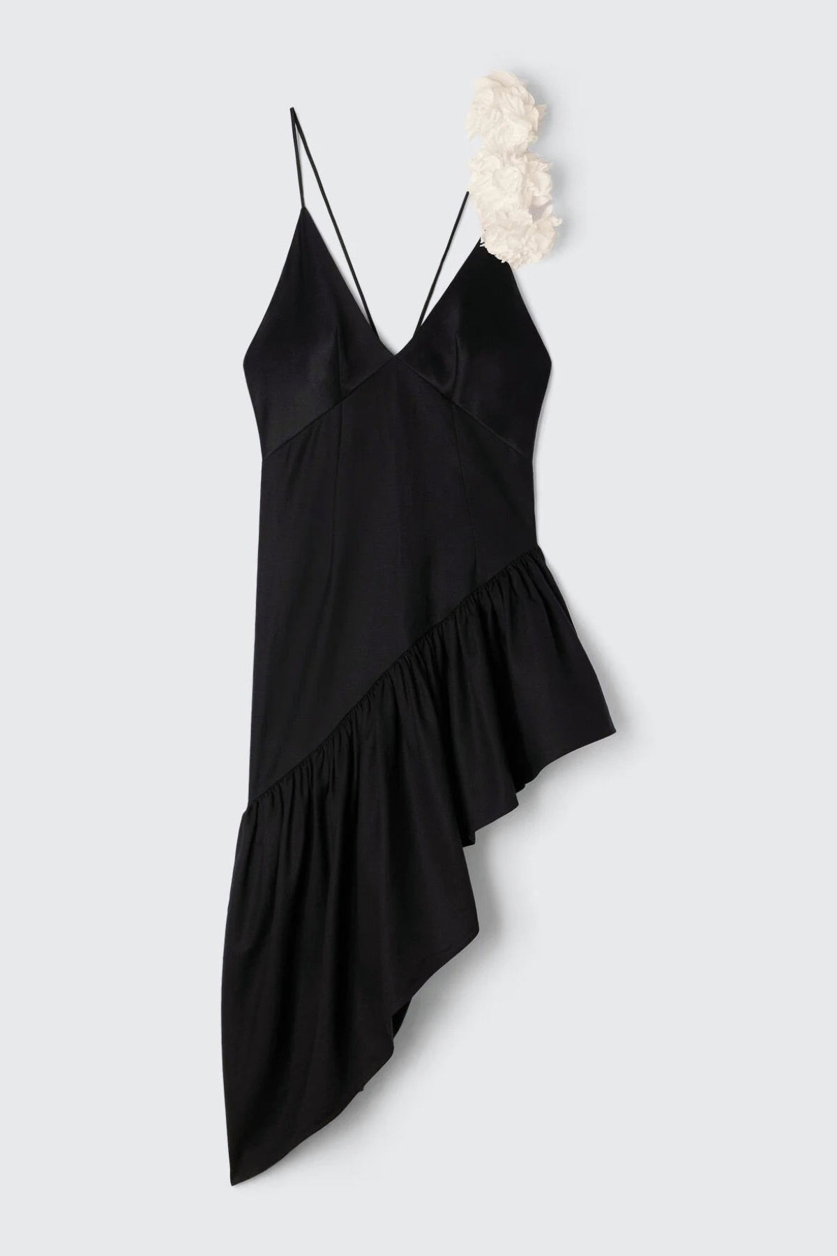 Marissa Floral Asymmetric Midi Dress