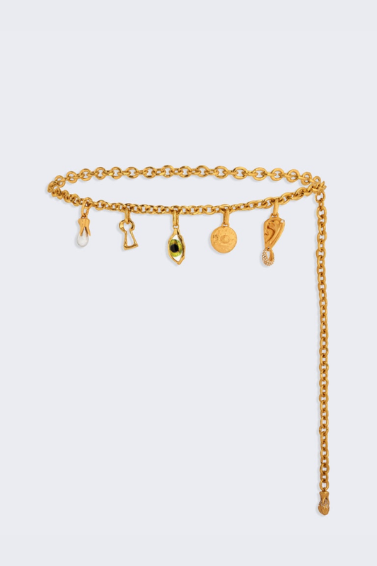 Marliz Eye Gold Chain Belt