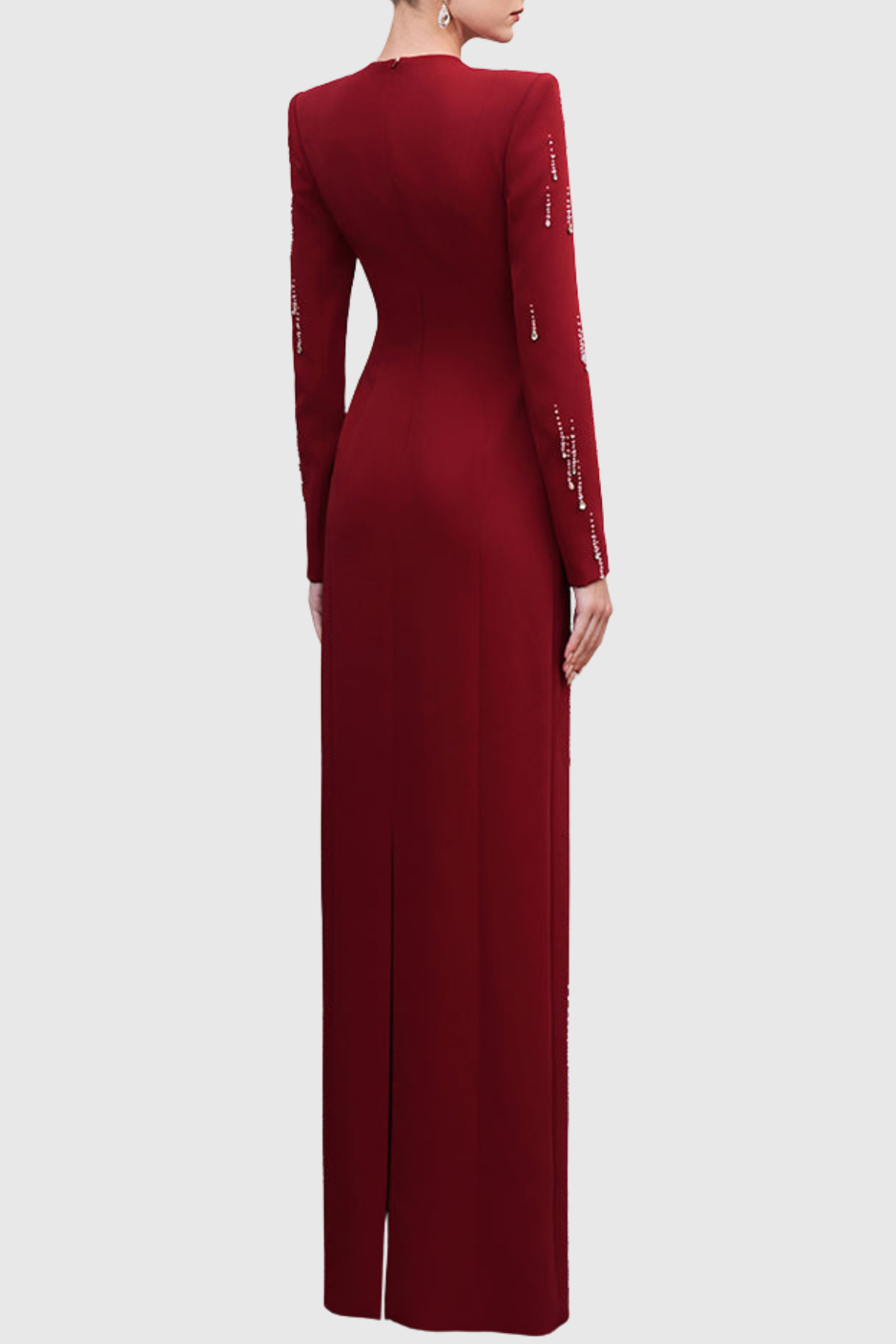 Masar Crystal-drop Embellished Maxi Dress