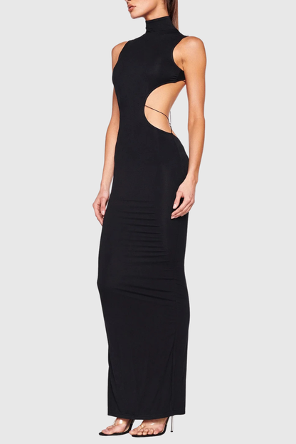 Mathilda Cutout Open Back Maxi Dress