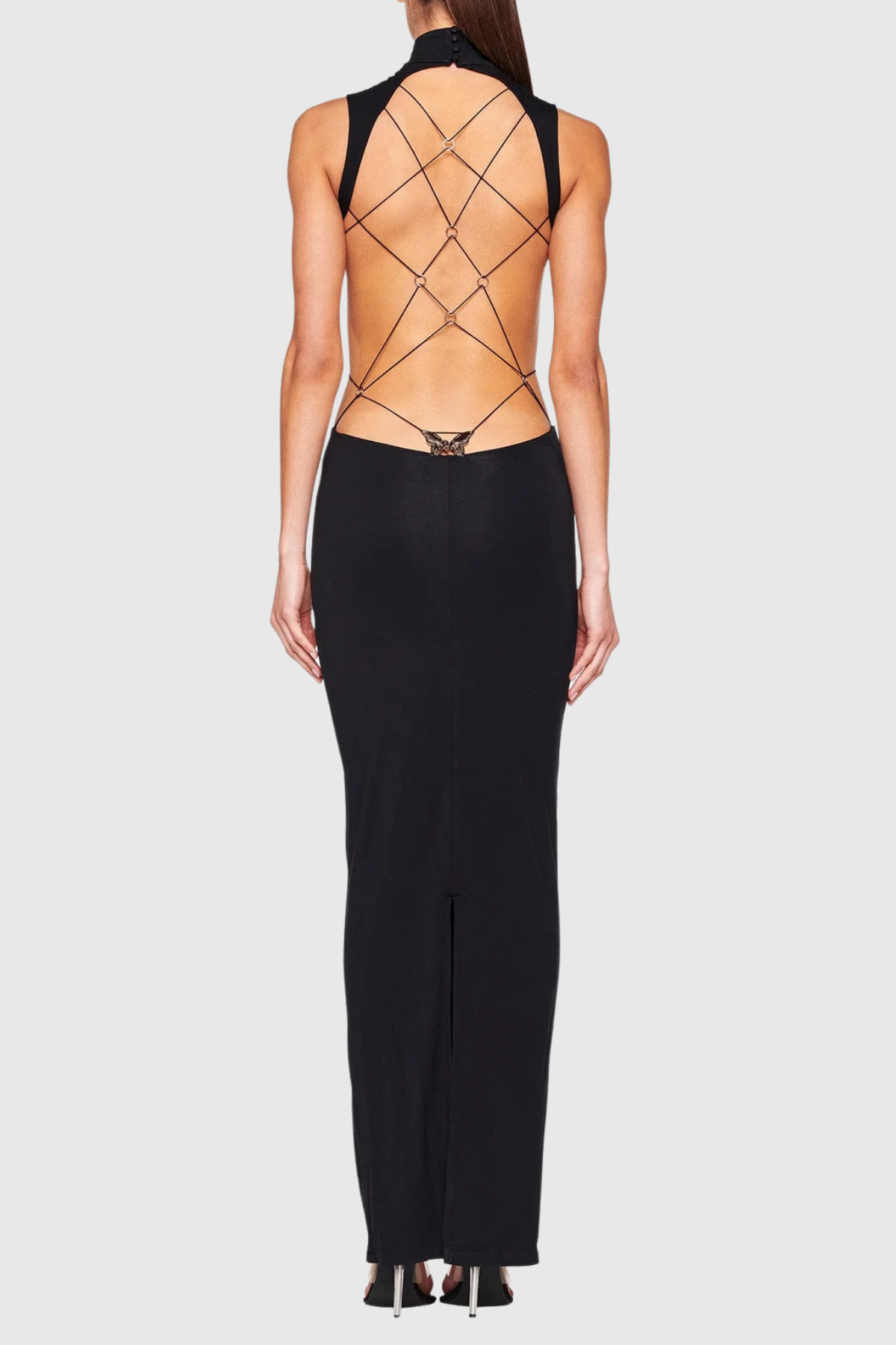 Mathilda Cutout Open Back Maxi Dress