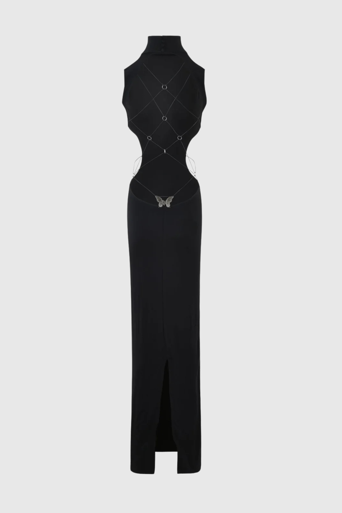 Mathilda Cutout Open Back Maxi Dress