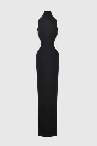 Mathilda Cutout Open Back Maxi Dress