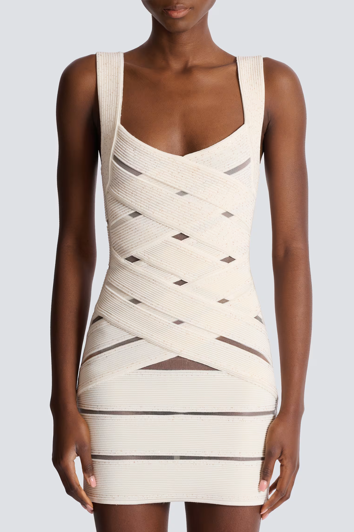 Maybelle Cross Knit Mini Dress