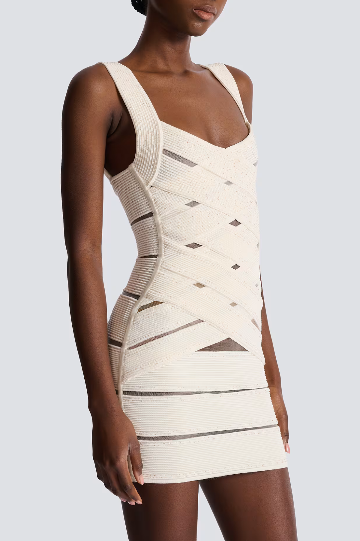 Maybelle Cross Knit Mini Dress