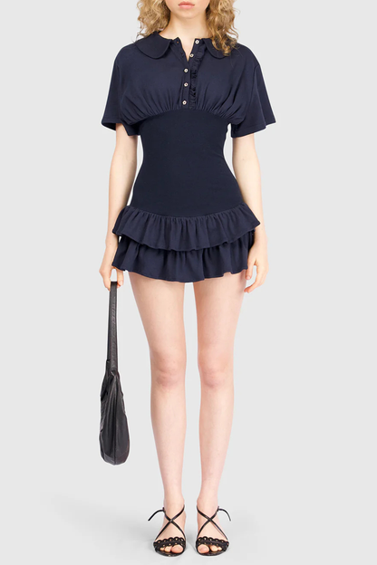 Mayda Ruffle Mini Dress