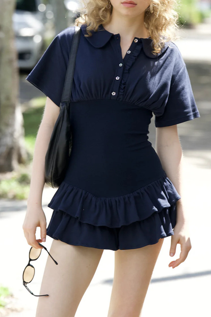 Mayda Ruffle Mini Dress