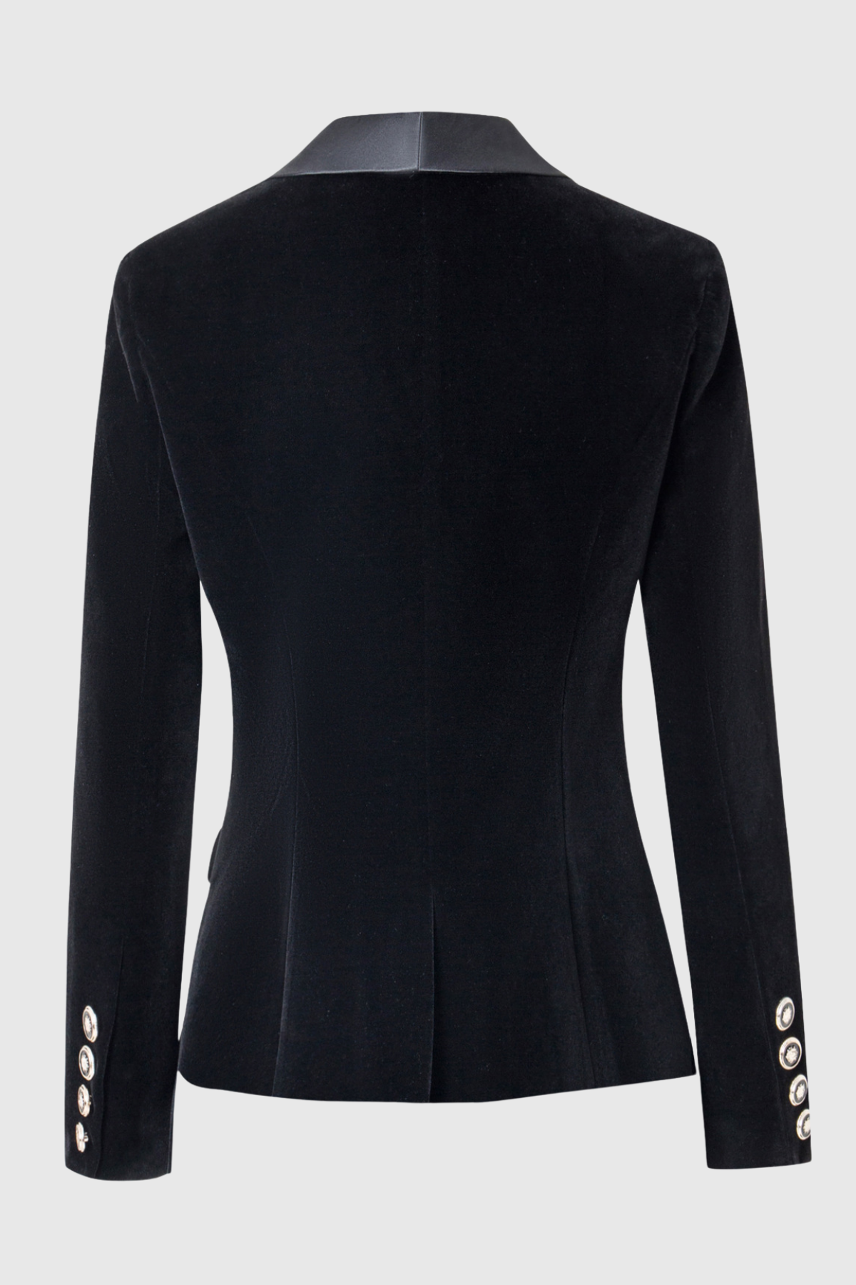 Mccoy Velvet Blazer - Black